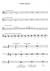 Modo Menor - Piano Sheet