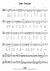 Der Traum - Piano Sheet