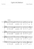 Light in the Darkness - Piano Sheet