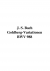Goldberg Variations - Piano Sheet