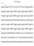 Fire Flies Cello - Piano Sheet