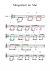 Durch die morgenroten Scheiben (Morgenlied im Mai) - Piano Sheet