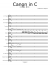 7 Canons in C, No. 2 - Piano Sheet