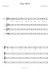 Stage Moms - Piano Sheet