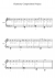 Harmony Composition Project - Piano Sheet