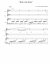 Red is the Rose  – The High Kings - Piano Sheet