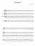 Beer Bottle - Piano Sheet