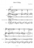 Snow Falling - Piano Sheet
