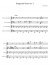 Hungarian Dance no. 5 saxophone quartet - Piano Sheet