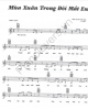 Mùa Xuân Trong Đôi Mắt Em - Đức Huy - Sheet Music