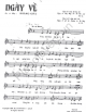 Ngày Về - Sheet Music