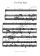 For Your Soul - Jo Sung Mo - Piano Sheet