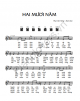 Hai Mươi Năm - Phan Văn Hưng và Nam Dao - Sheet Music