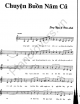 Chuyện Buồn Năm Cũ - Song Ngọc - Hoài Linh - Sheet Music