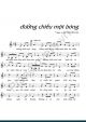 Đường Chiều Một Bóng - Trường Sa - Sheet Music