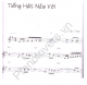 Tiếng Hát Nửa Vời - Trần Trịnh - Sheet Music