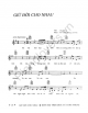 Giữ Đời Cho Nhau - thơ Du Tử Lê - nhạc Từ Công Phụng - Sheet Music