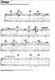 Always - Atlantic Starr - Piano Sheet