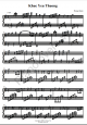 Khúc yêu thương - Piano Sheet