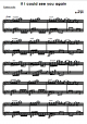 If I Could See You Again - Yiruma - Piano Sheet