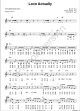 Love Actually - JJ - Piano Sheet