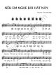 Nếu Em Nghe Bài Hát Này - Sheet Music