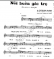 Nỗi Buồn Gác Trọ - Hoài Linh - Mạnh Phát - Sheet Music