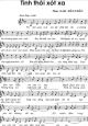 Tình Thôi Xót Xa - Bảo Chấn - Sheet Music