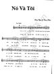Nó Và Tôi - Song Ngọc - Vọng Châu - Sheet Music