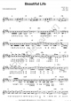 Beautiful Life - VOS - Piano Sheet