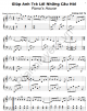 Giúp anh trả lời những câu hỏi - Piano Sheet