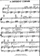 A Different Corner - George Michael - Piano Sheet