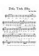 Dấu Tình Sầu - Ngô Thụy Miên - Sheet Music