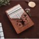 Đàn Kalimba WOIM 17 Phím Gỗ Tuần Lộc Tối - Thumb Piano 17 Keys