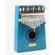 Đàn Kalimba Yael 17 Phím Gỗ Tròn Xanh - Thumb Piano 17 Keys