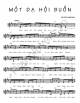 Một Dạ Hội Buồn - Lê Uyên Phương - Sheet Music