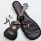 COMBO ĐÀN UKULELE CONCERT ĐEN + BAO DA + CAPO + MÁY LÊN DÂY