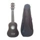 Đàn Ukulele Soprano tặng kèm bao vải - Màu đen