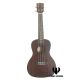 Đàn Ukulele Concert Leolani Nâu Đen Ánh Đỏ