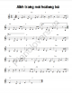 Ánh Trắng Nói Hộ Lòng Tôi - Sheet Music