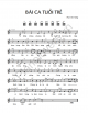 Bài Ca Tuổi Trẻ - Phan Văn Hưng - Sheet Music