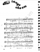 Bài Tango Cho Em - Lam Phương - Sheet Music