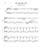 Bèo Dạt Mây Trôi - Piano Sheet