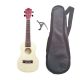 Đàn Ukulele WOIM Concert kèm bao da và capo nâng tông - Màu gỗ