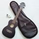 Đàn Ukulele WOIM Concert kèm bao da và máy lên dây điện tử - Màu đen