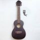 Đàn Ukulele WOIM Concert kèm máy lên dây điện tử - Màu đen