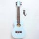 Đàn Ukulele WOIM Concert kèm máy lên dây điện tử - Xanh dương