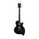 D'Angelico Premier TD Teardrop Electric Guitar, Black