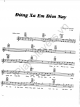Đừng Xa Em Đêm Nay - Đức Huy - Sheet Music