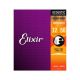 Elixir 16077 Nanoweb Phosphor Acoustic Guitar Strings 12-56